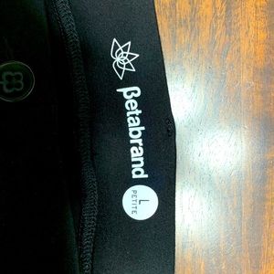 Betabrand black dress pants